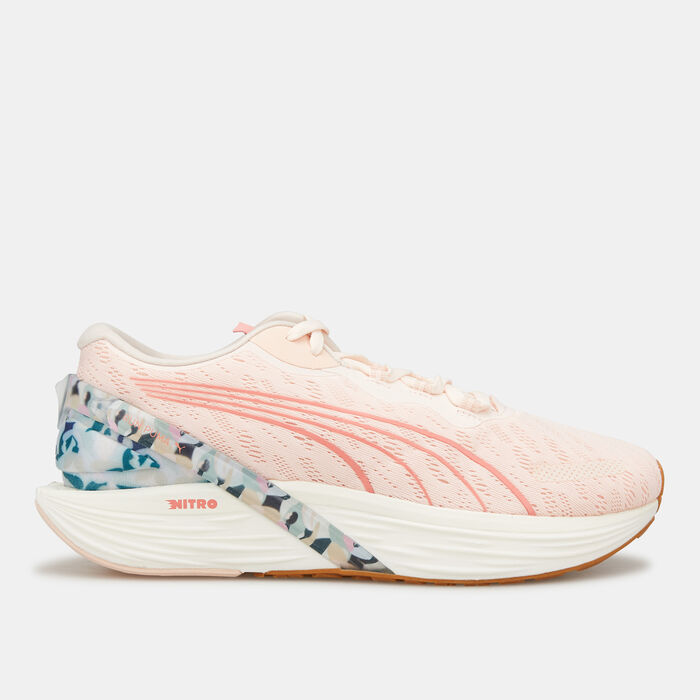 PUMA Women's x Maggie Stephenson Run XX NITRO Running Shoe Pink image number 0