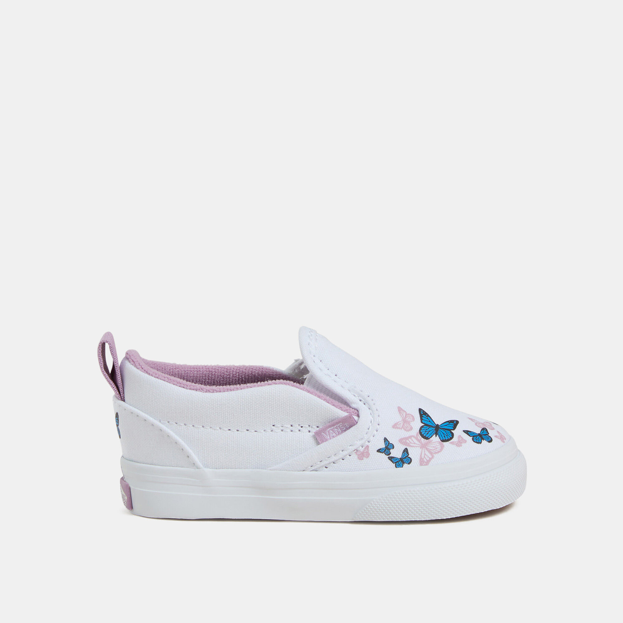 Slip on white vans kids on sale