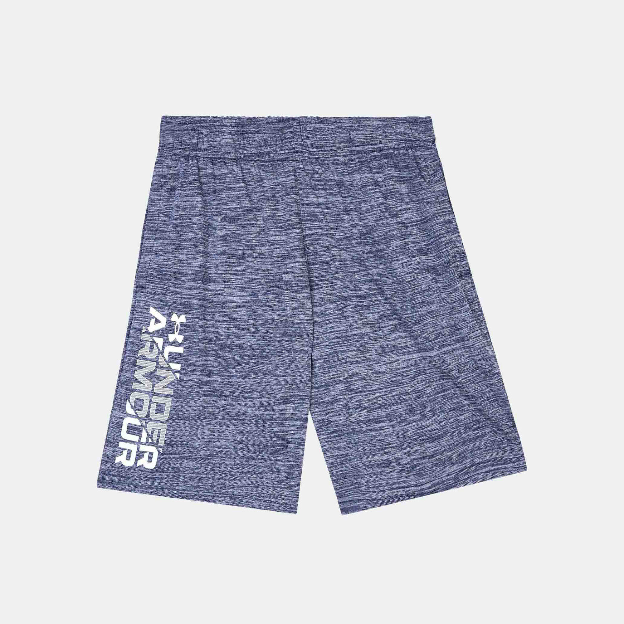 Kids Prototype 2.0 Wordmark Shorts Blue Under Armour in Kuwait SSS