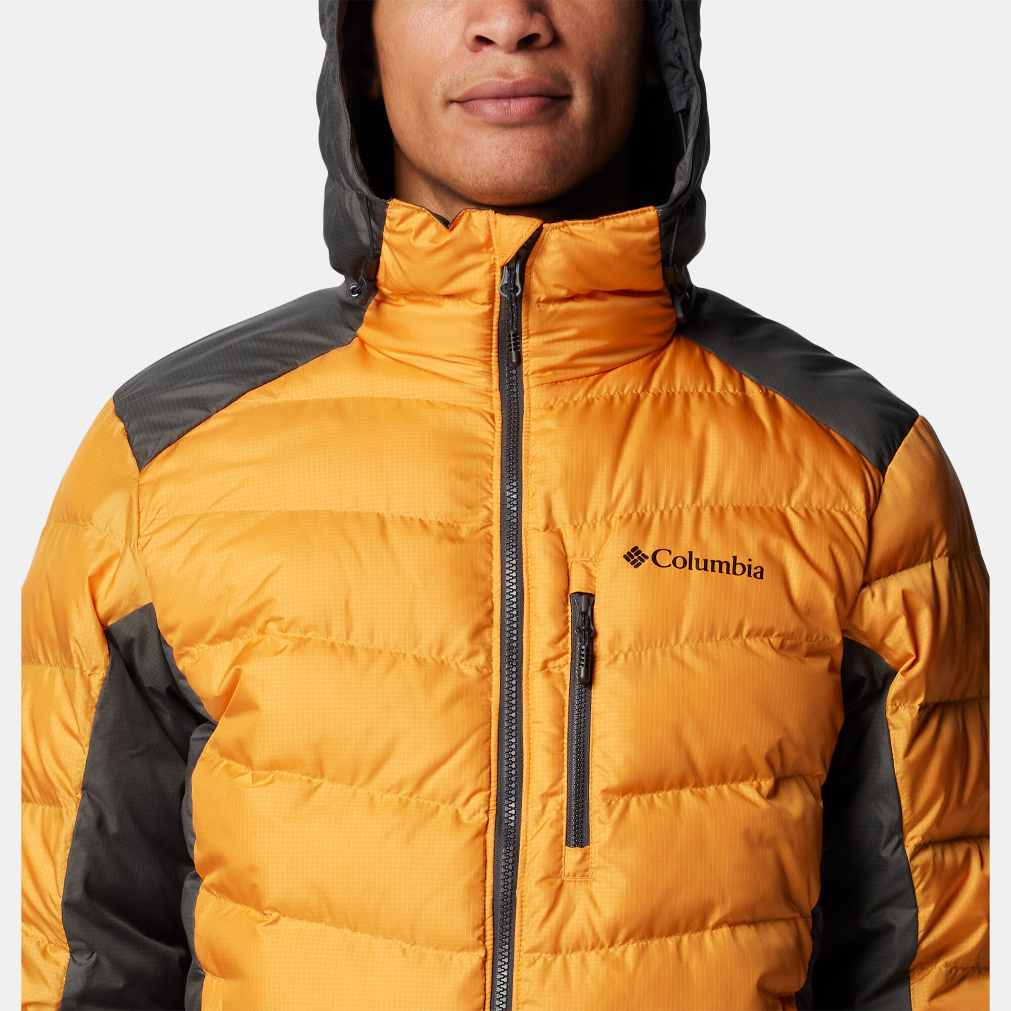 Men s Labyrinth Loop II Hiking Jacket Yellow Columbia in Kuwait SSS