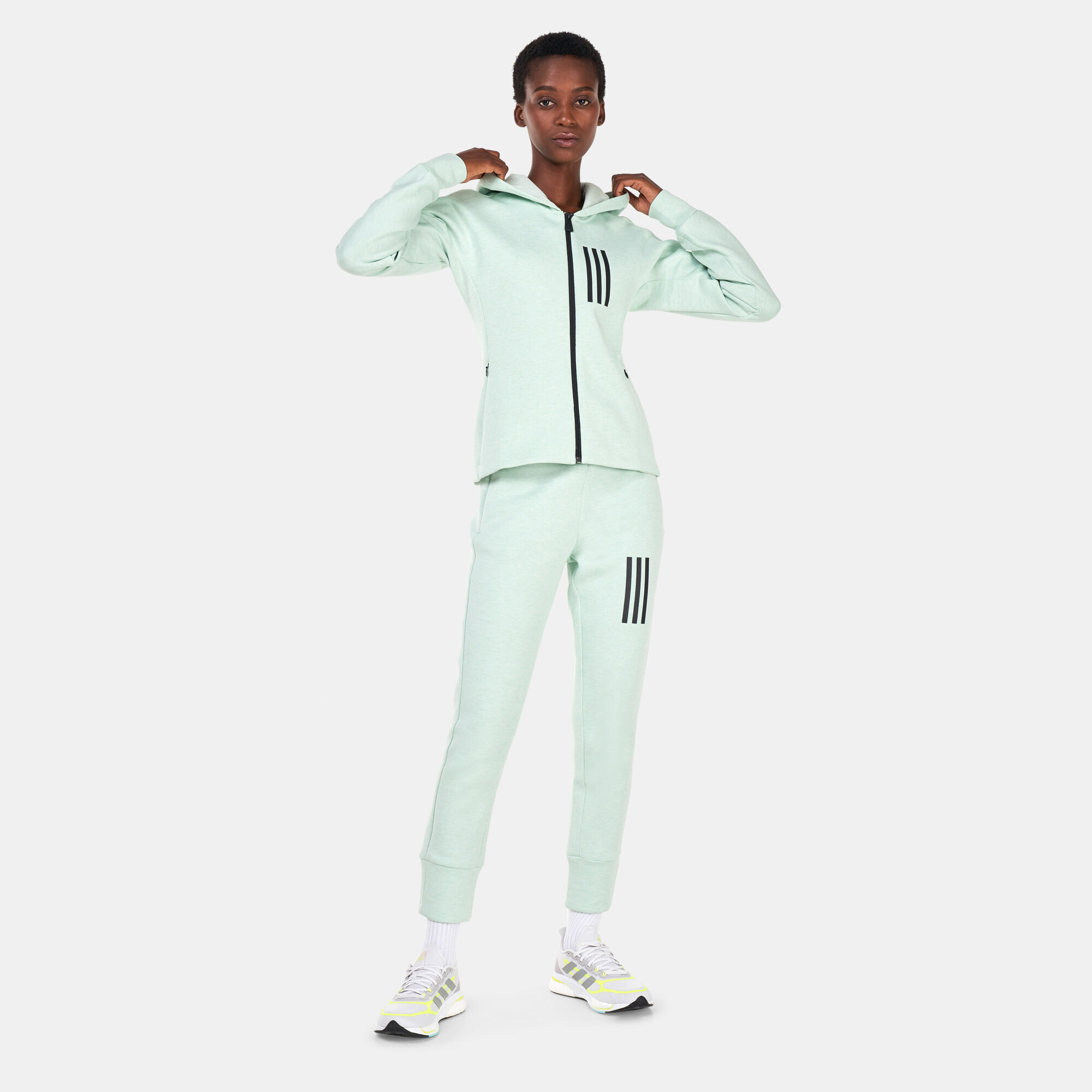 Mint green adidas tracksuit womens shop