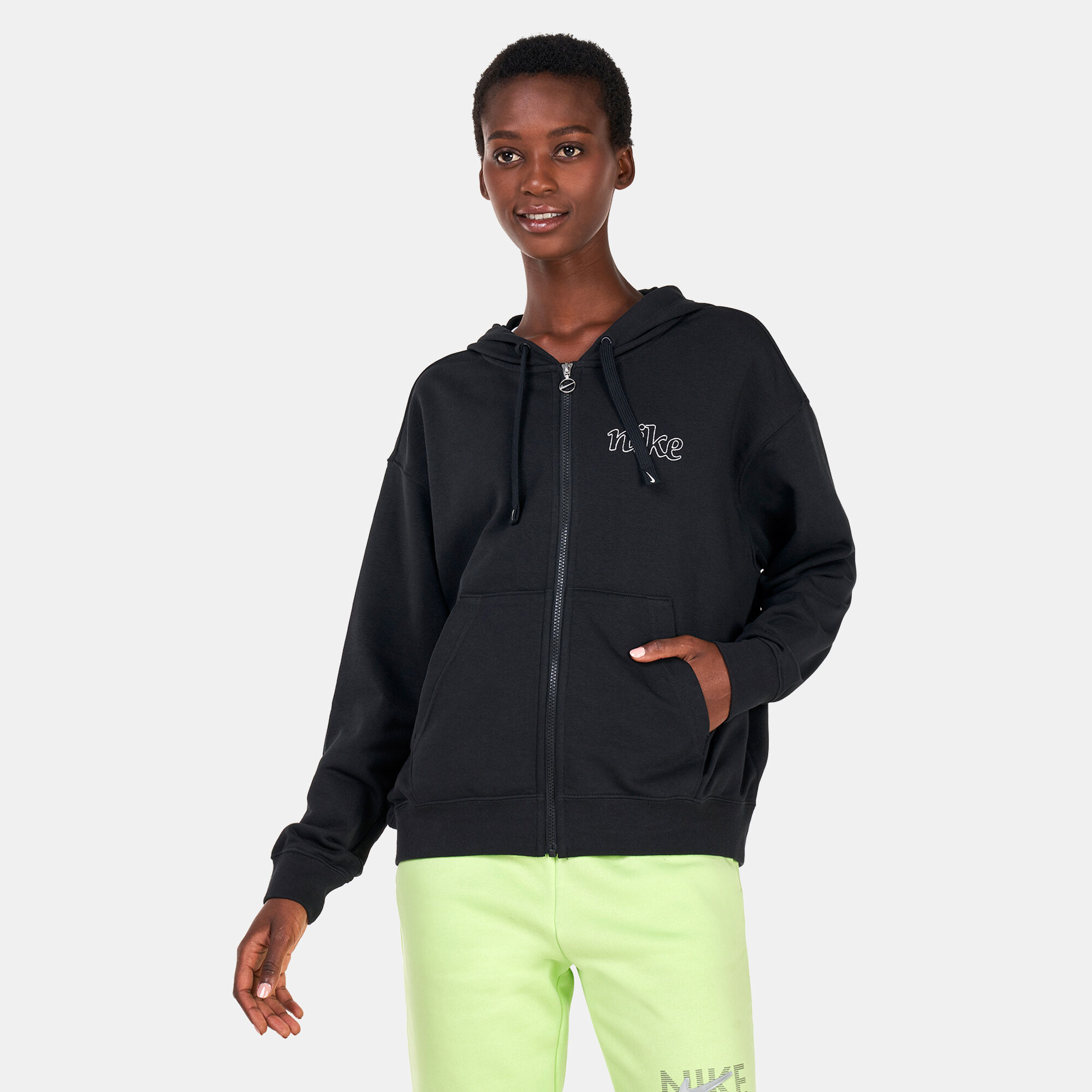 Nike women's zip up sweaters top