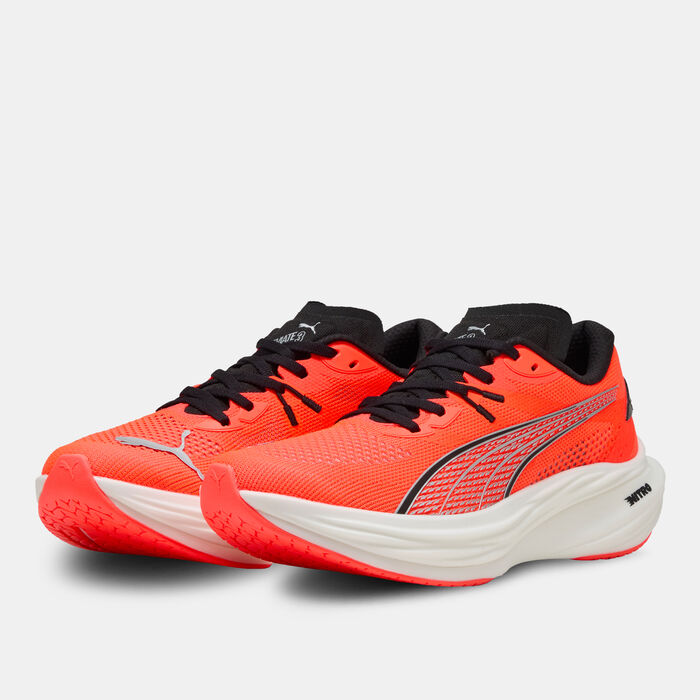 PUMA Men's Deviate NITRO 3 Road Running Shoes Red image number 1