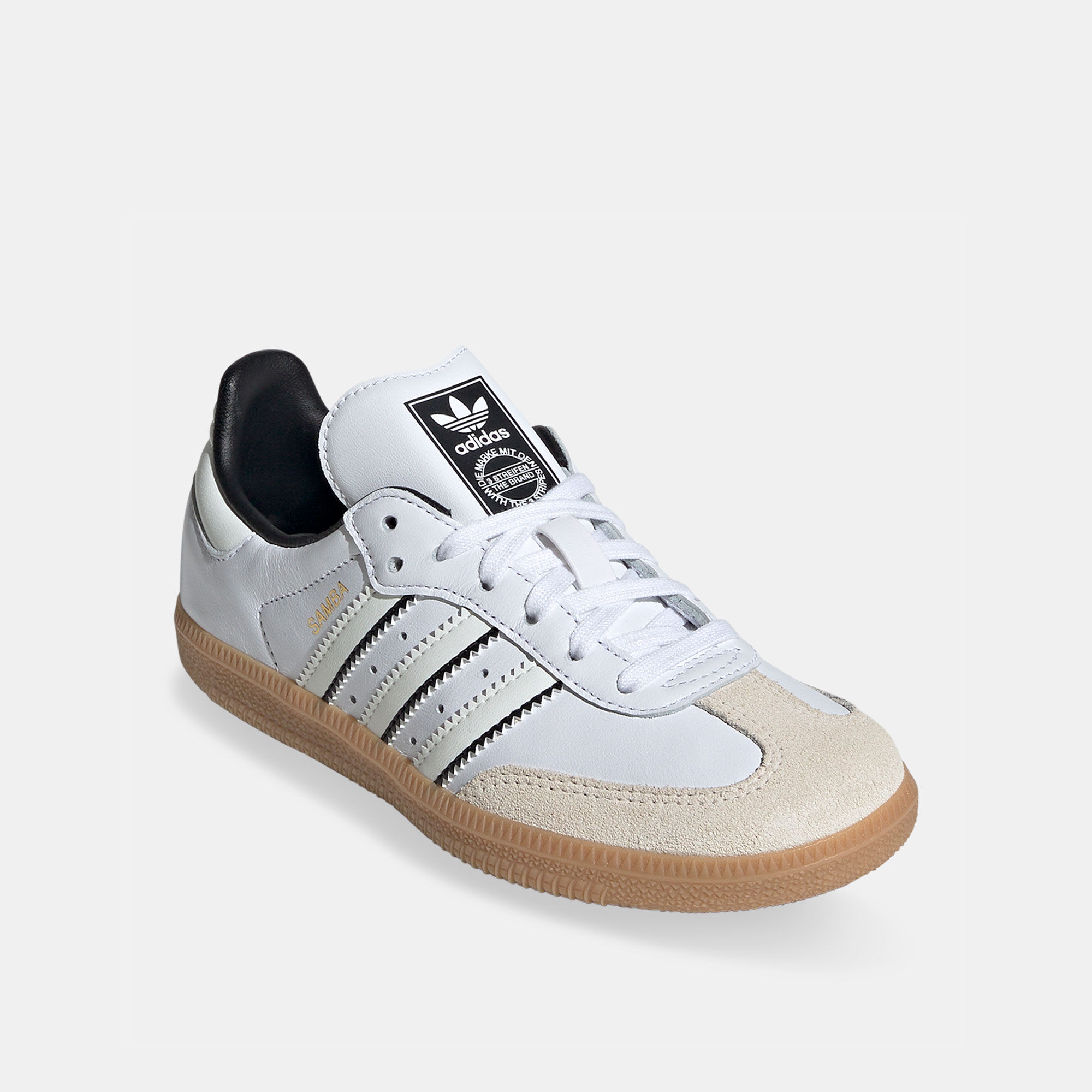 آدیداس سامبا ایکس ال جی سفید سبز ADIDAS SAMBA XLG - کتونی کاکتوس