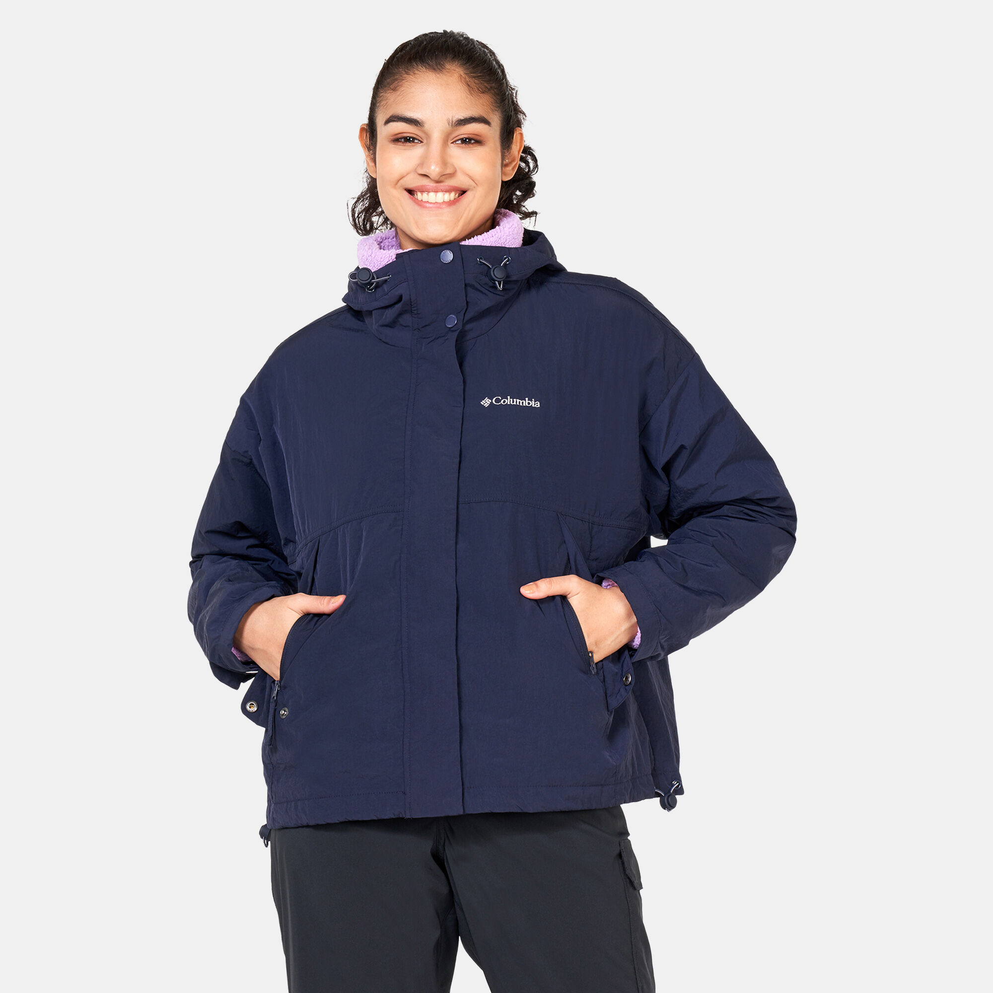 Buy Columbia Women s Laurelwoods II Interchange Jacket Blue in Kuwait SSS