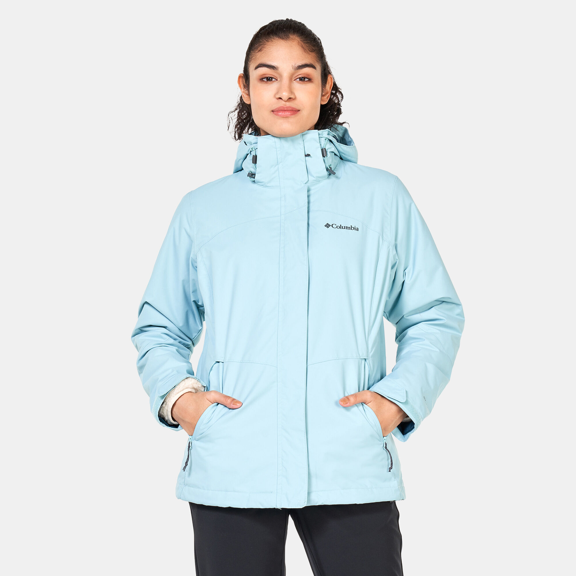 Women s Bugaboo II Fleece Interchange Jacket Blue Columbia in Kuwait SSS