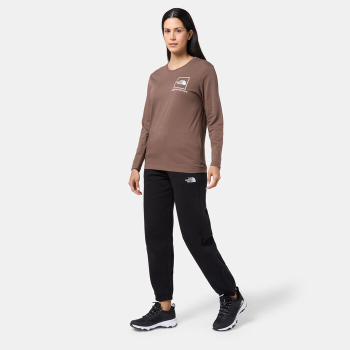 The North Face Women's Mountain Graphic T-Shirt Brown image number 2