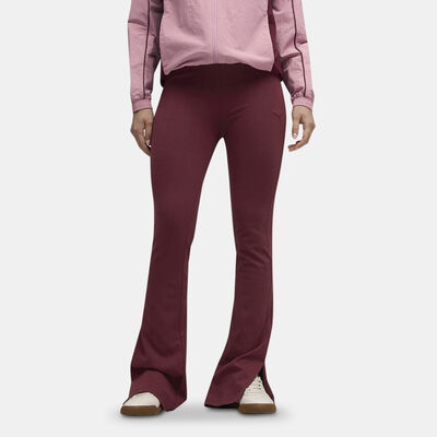 PUMA Women's HER Flared Leggings Red