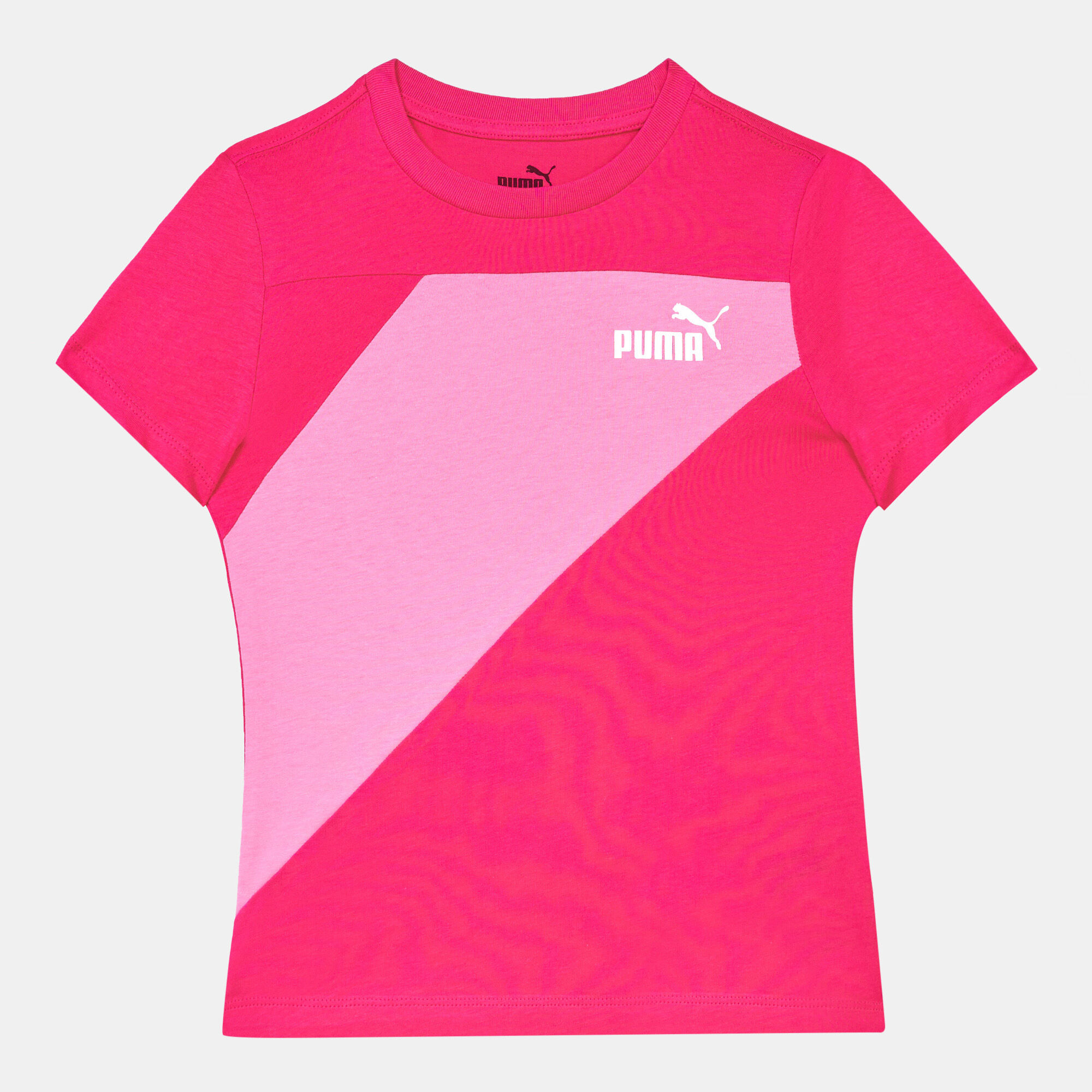 Kids Power Graphic Print T Shirt Pink PUMA in Kuwait SSS