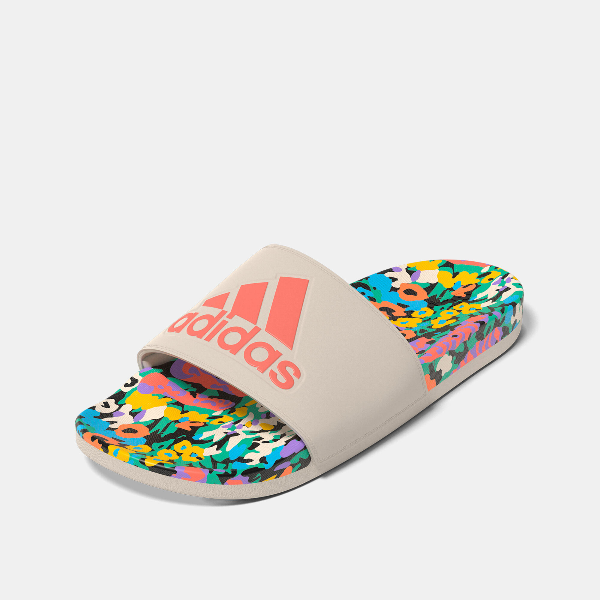Adidas adilette top comfort slides women's