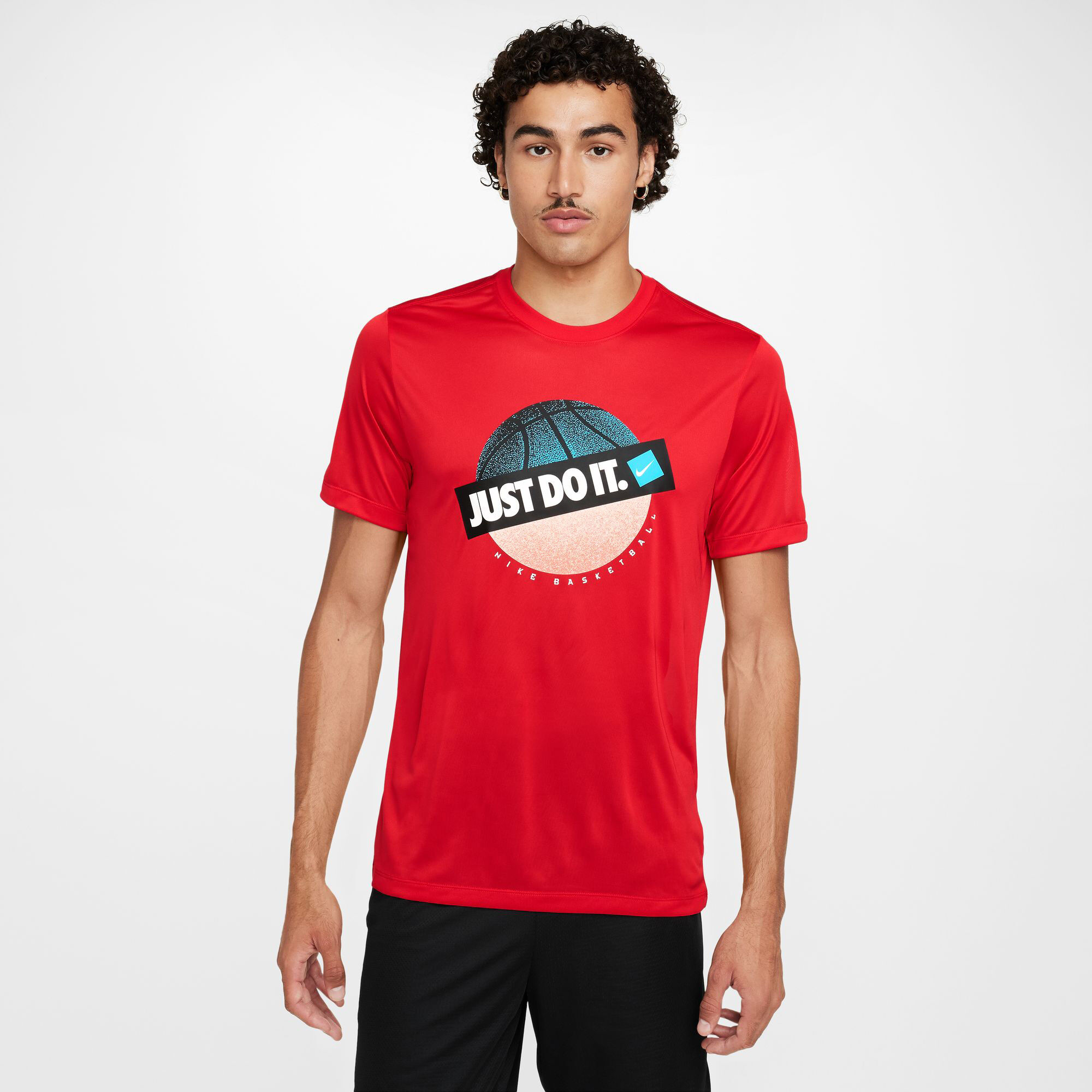 Men s Dri FIT Basketball T Shirt Red Nike in Kuwait SSS