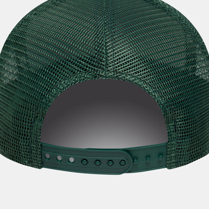 New Era Men's MLB New York Yankees League Essential 9FORTY A-Frame Cap Green image number 3