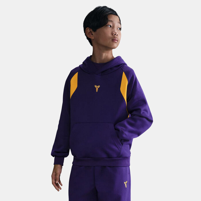 Nike Kids' Kobe Therma-FIT Basketball Hoodie Purple image number 0