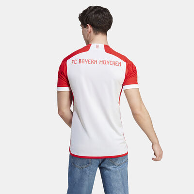 adidas Men's FC Bayern Munich Home Jersey - 2023/24 White