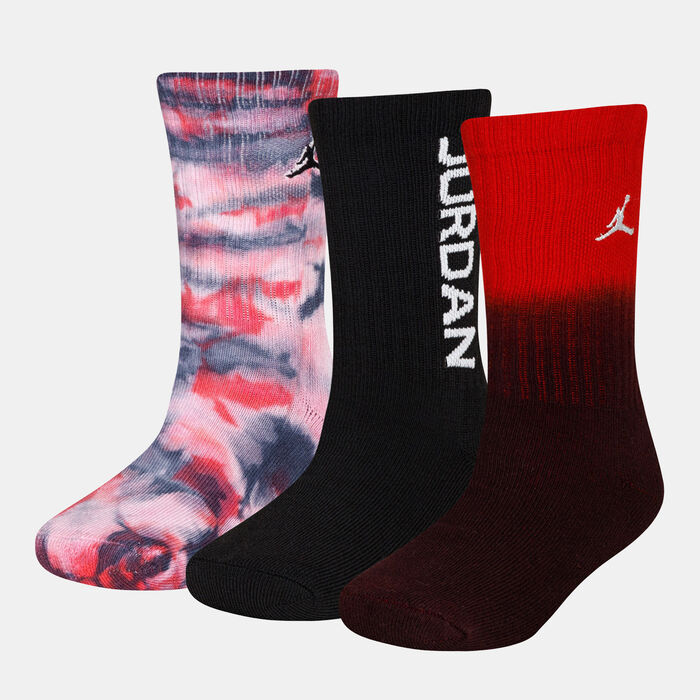 Nike Kids' Essential Poolside Crew Socks (3 Pairs) Black image number 0