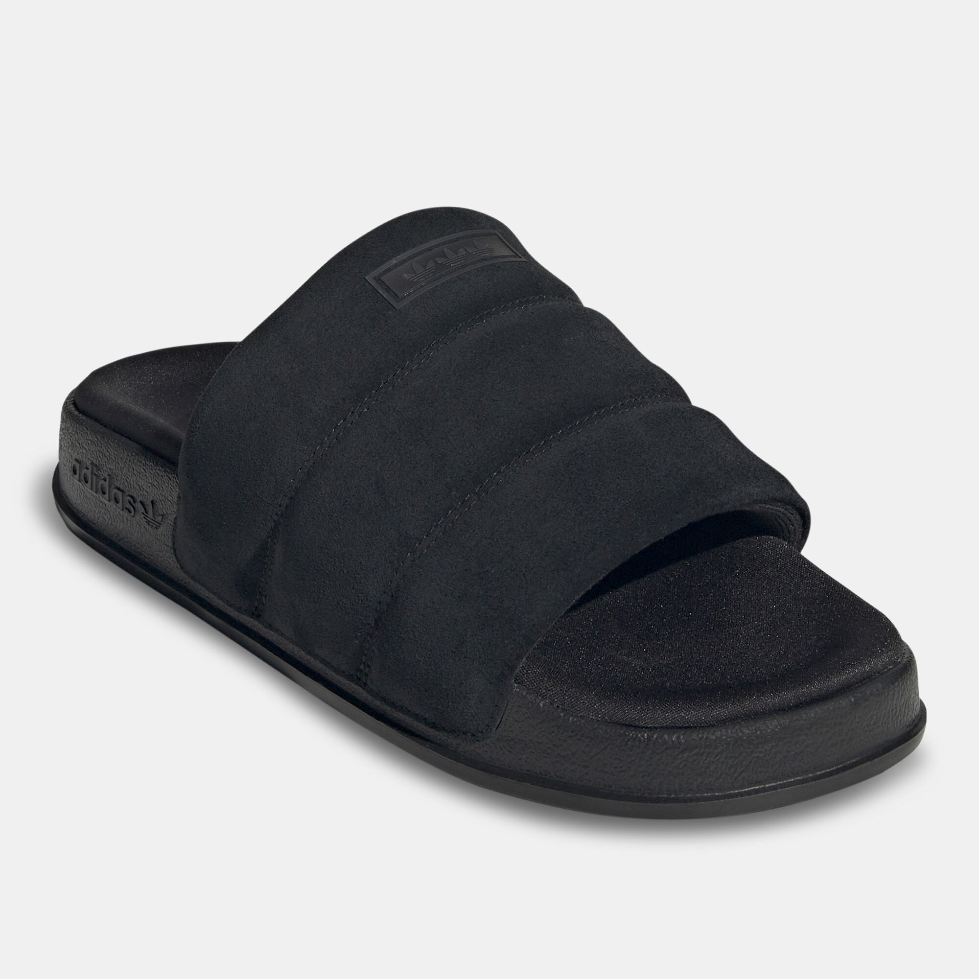 Adidas men's black slippers cheap