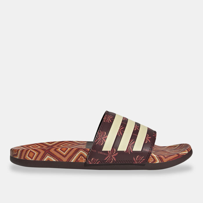 adidas Women's Adilette Comfort Slides Brown image number 1