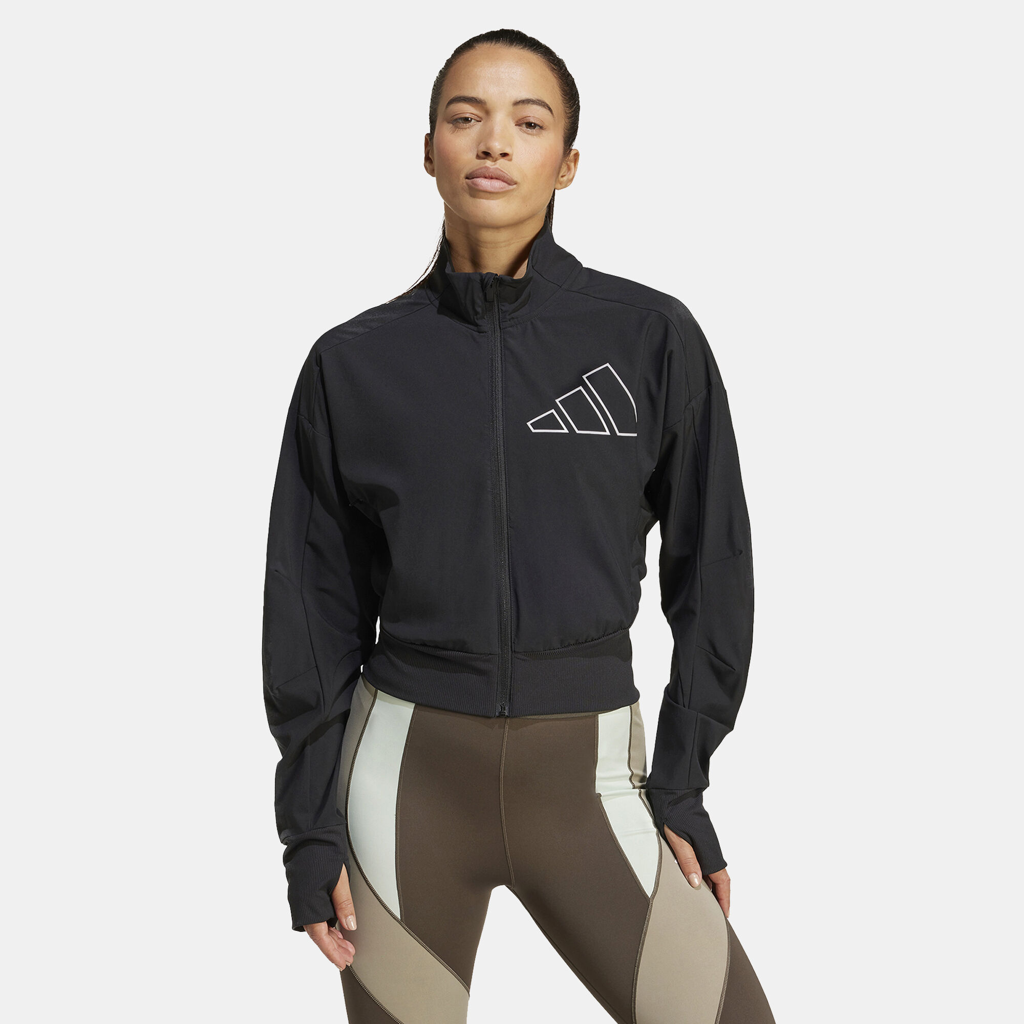 Women s Full Zip Training Jacket Black adidas in Kuwait SSS