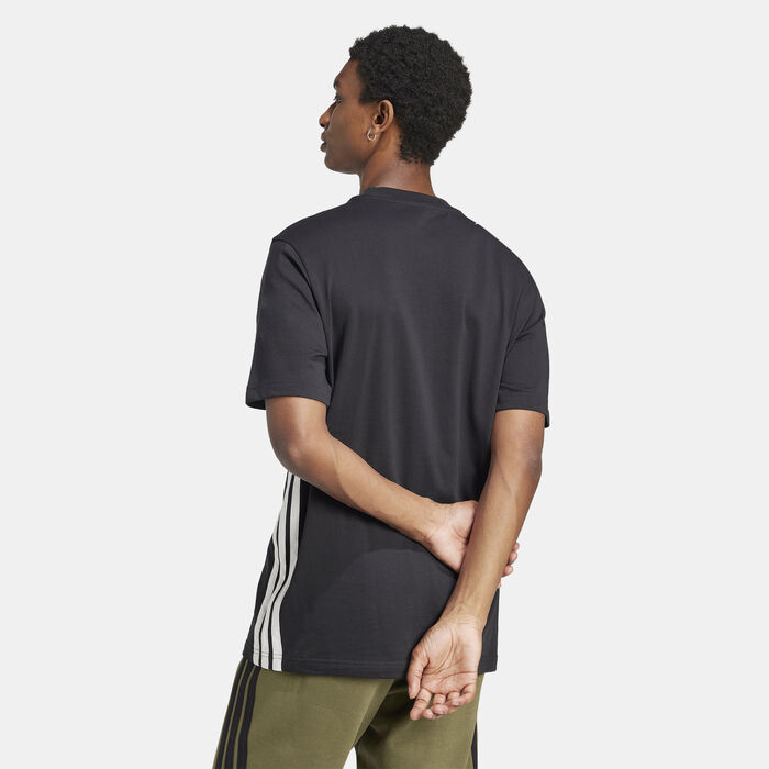 adidas Men's Essentials 3-Stripes T-Shirt Black image number 1