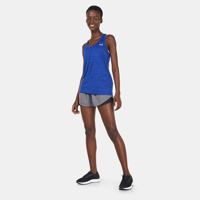 Under Armour Women's UA Tech™ Training Tank Top Blue image number 2