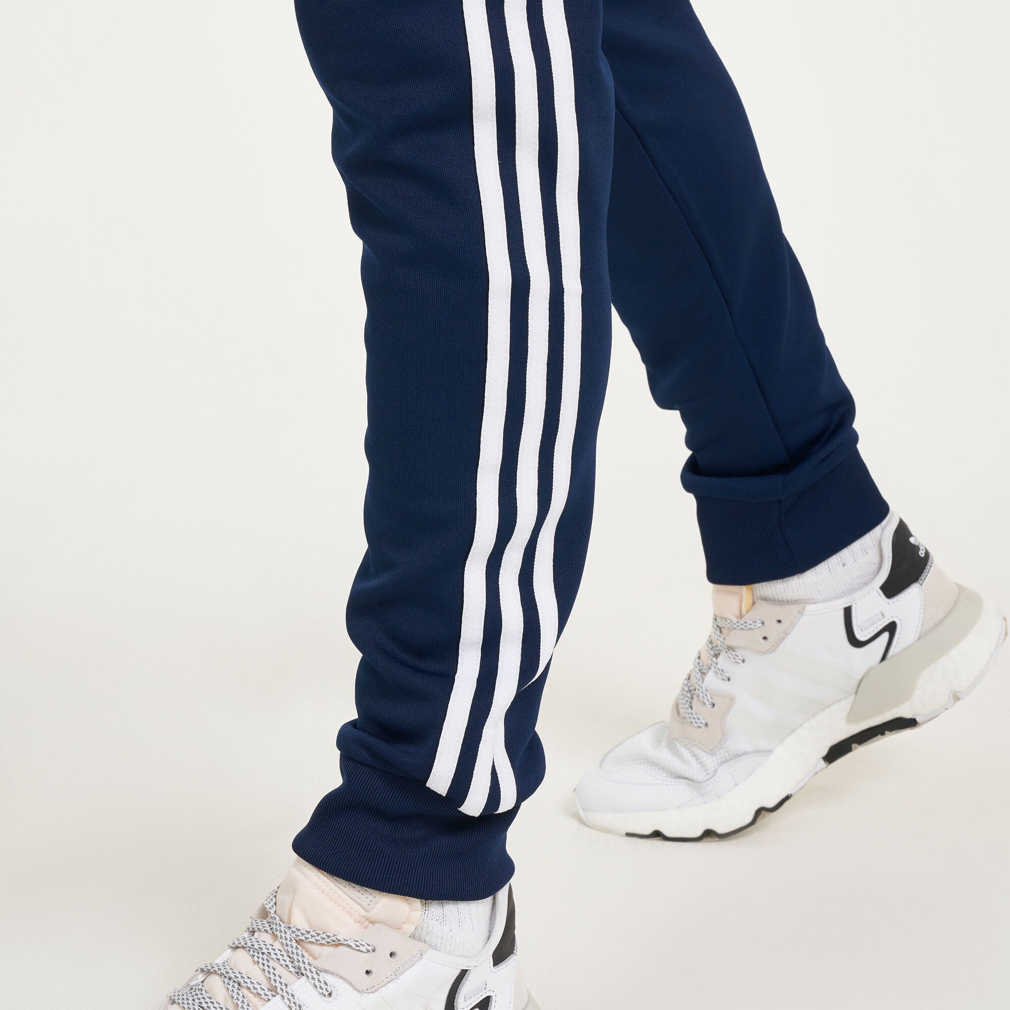 Adidas originals superstar track pants sale navy