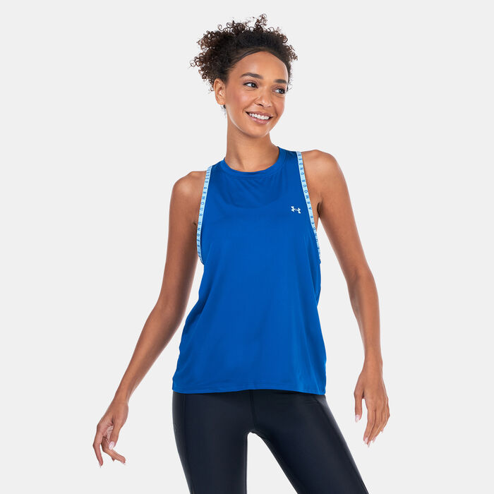Under Armour Women's Knockout Training Tank Top Blue image number 0