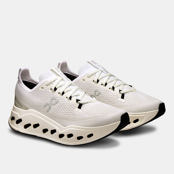 On Women's Cloudsurfer Max Running Shoes White image number 1