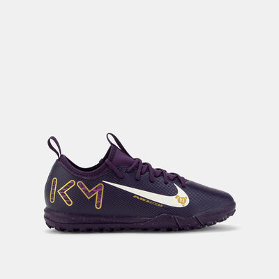Nike Kids' Mercurial Vapor 16 Academy KM Turf Ground Football Shoes Purple