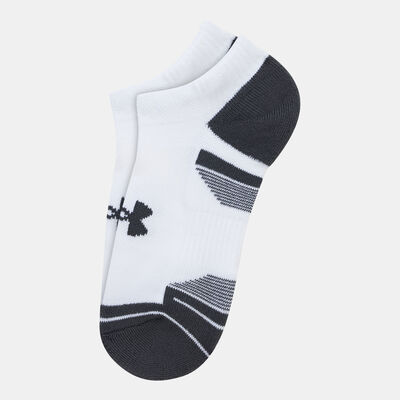 Under Armour Performance Tech Training No-Show Socks (3 Pairs) White