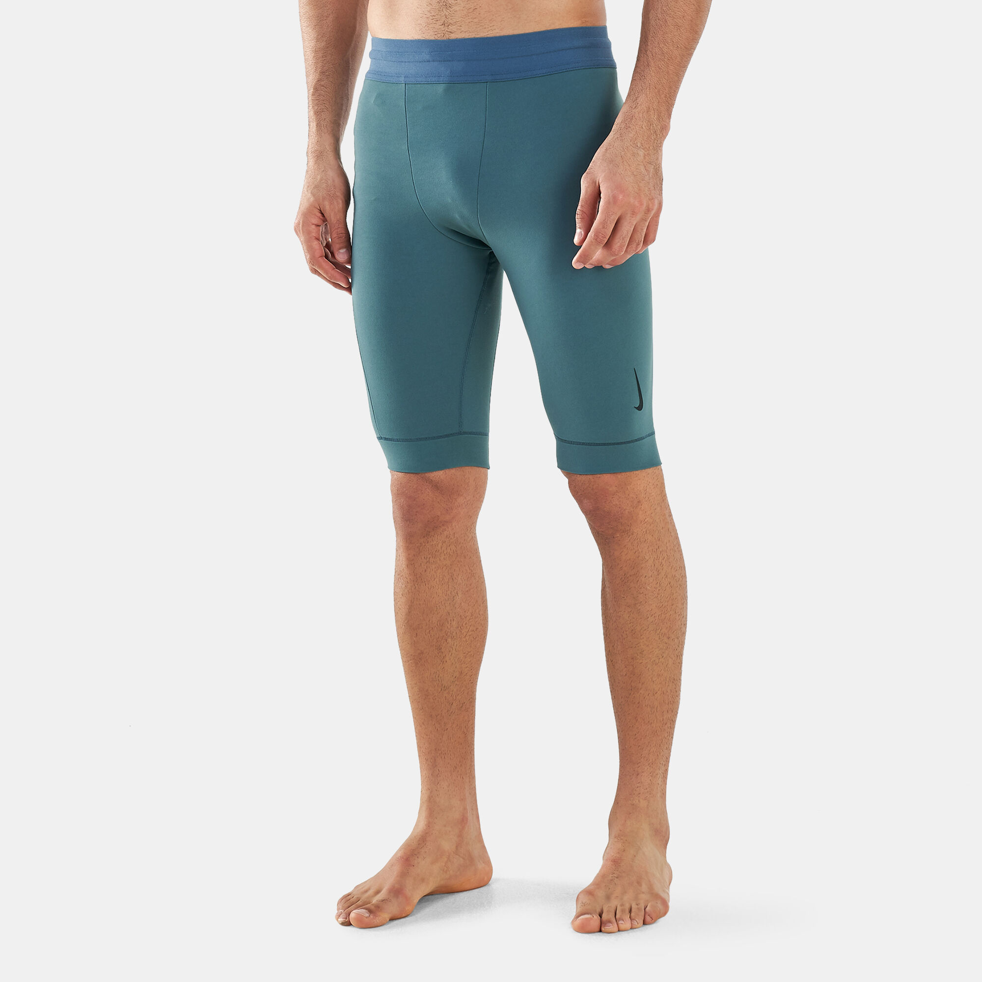 Men s Dri FIT Infinalon Yoga Shorts White Nike in Kuwait SSS