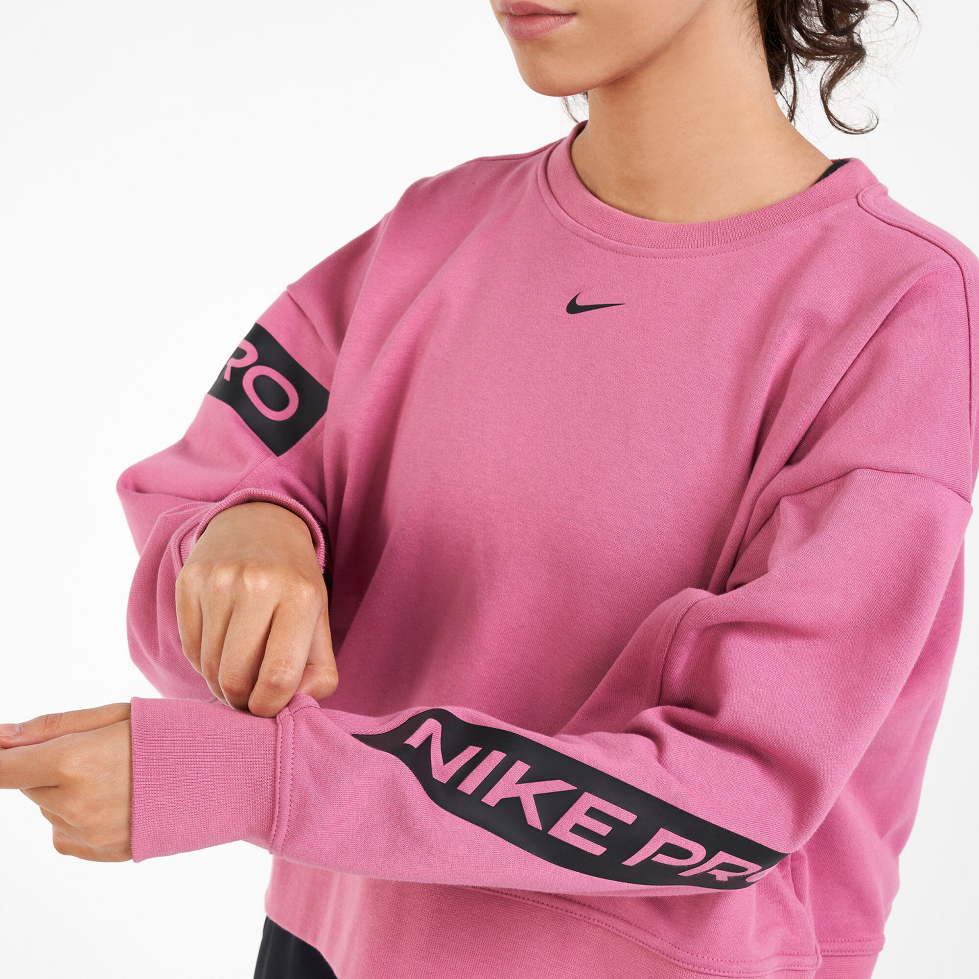 Nike dri fit sweatshirt store womens