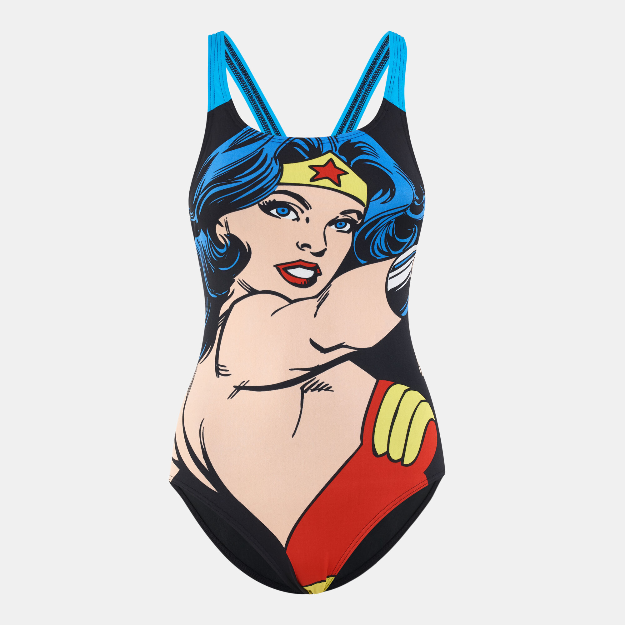Girls wonder woman bathing suit hotsell