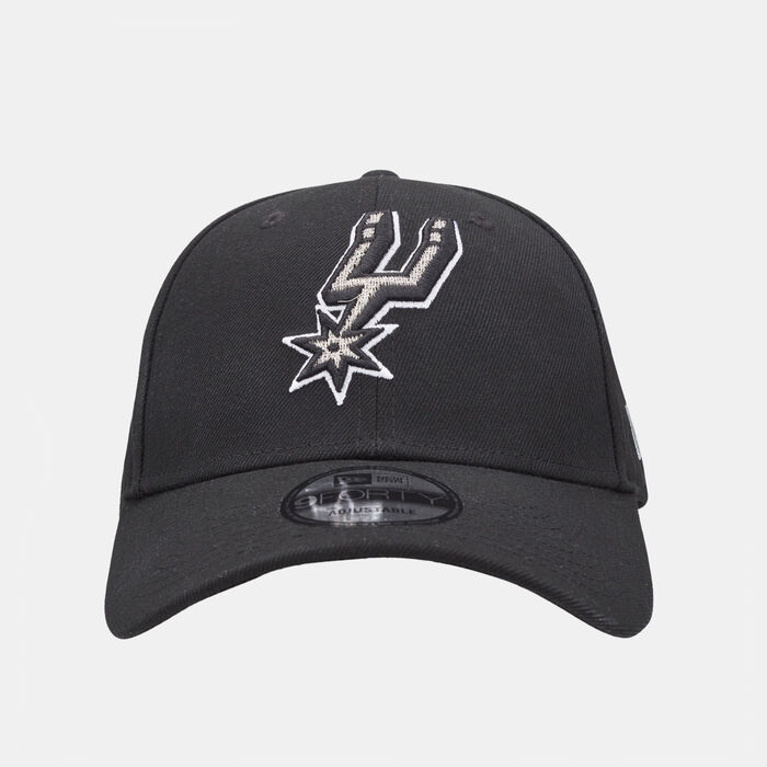 New Era Men's 9FORTY The League San Antonio Spurs Cap Black image number 0