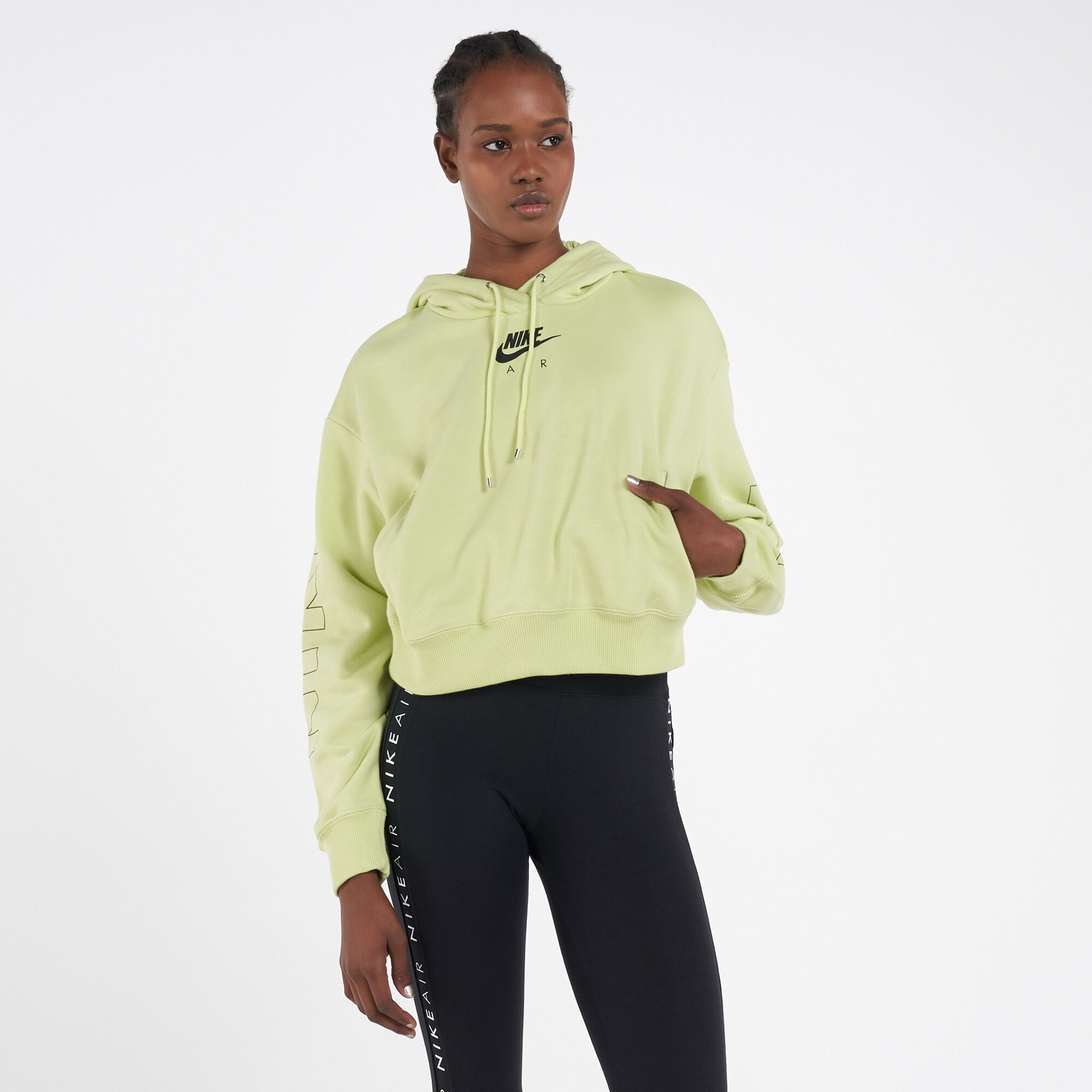 Nike air fleece hoodie women's new arrivals