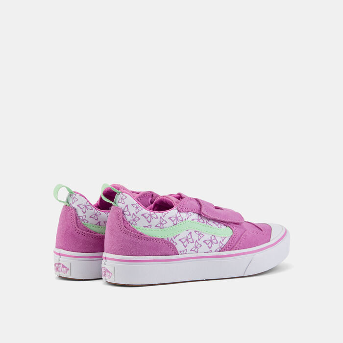Vans Kids' ComfyCush New Skool Shoes Pink image number 2
