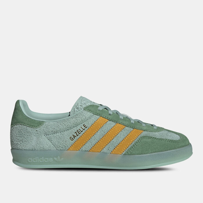 adidas Originals Women's Gazelle Indoor Shoes Green image number 0