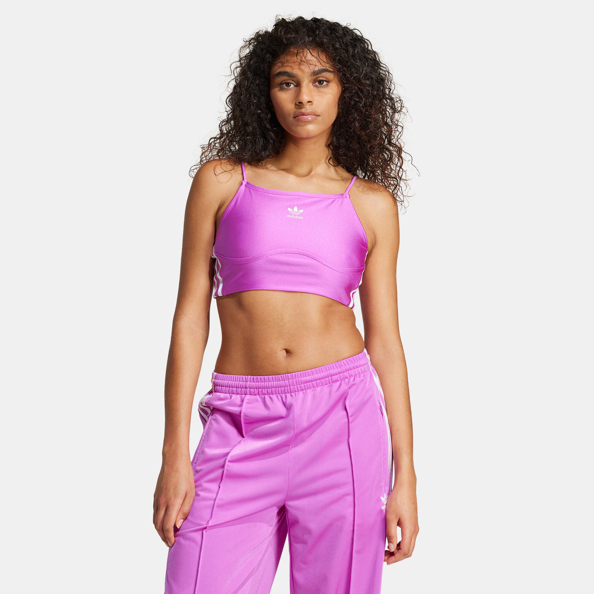 Women s 3 Stripes Crop Top Pink adidas Originals in Kuwait SSS