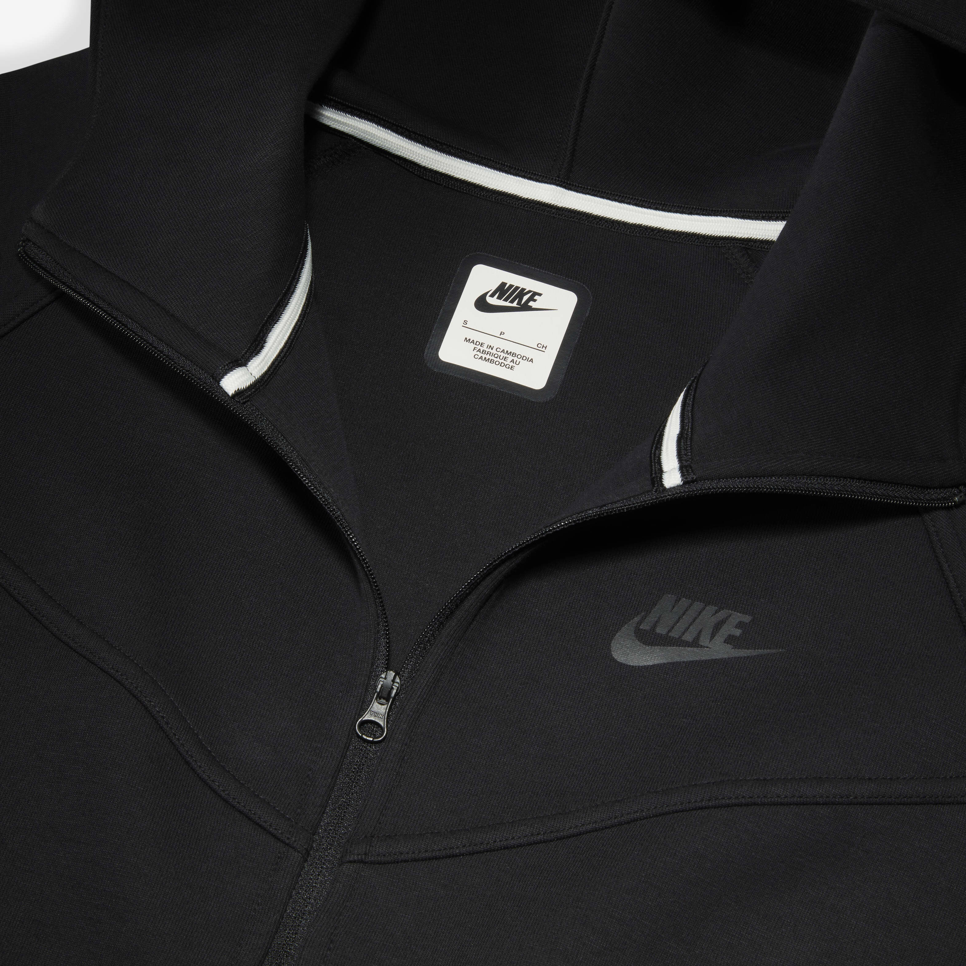 Women s Sportswear Tech Fleece Windrunner Full Zip Hoodie Black Nike in Kuwait SSS