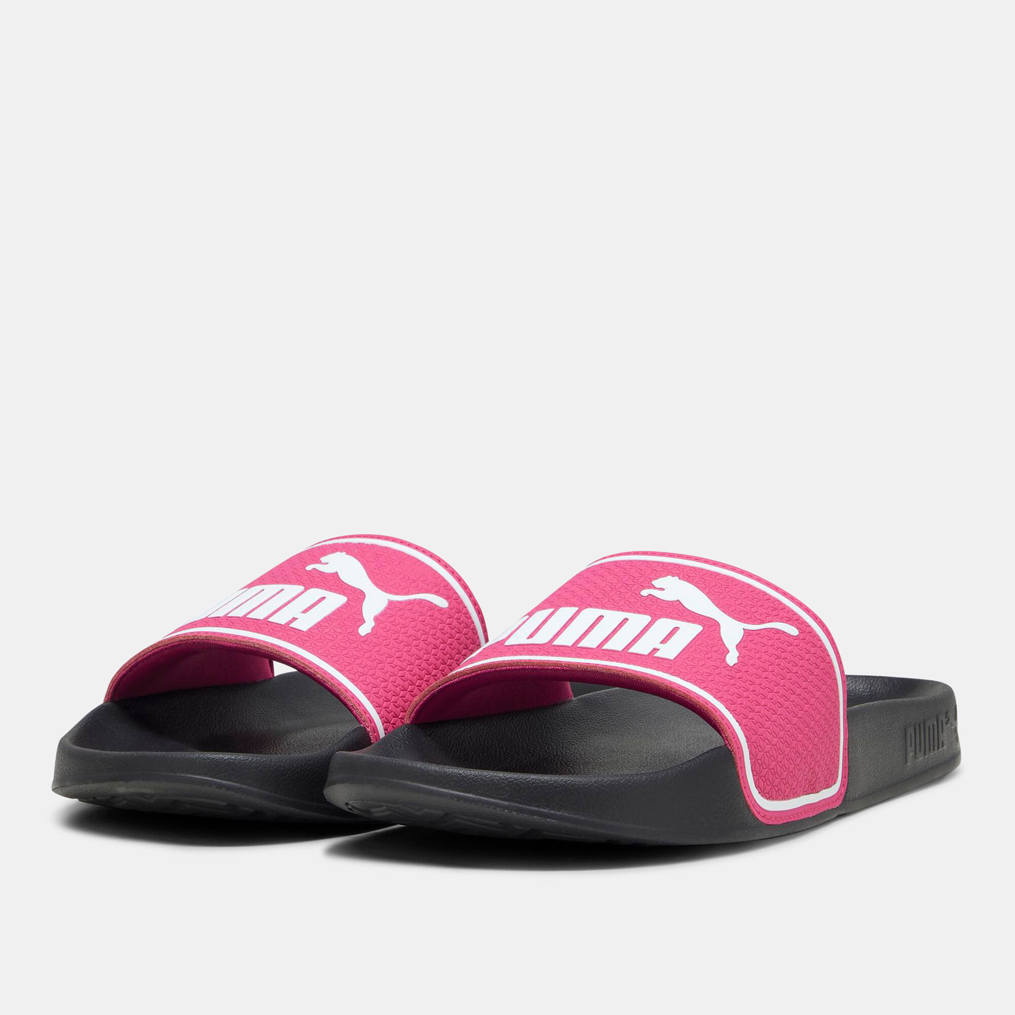 Puma pink quilted slides online
