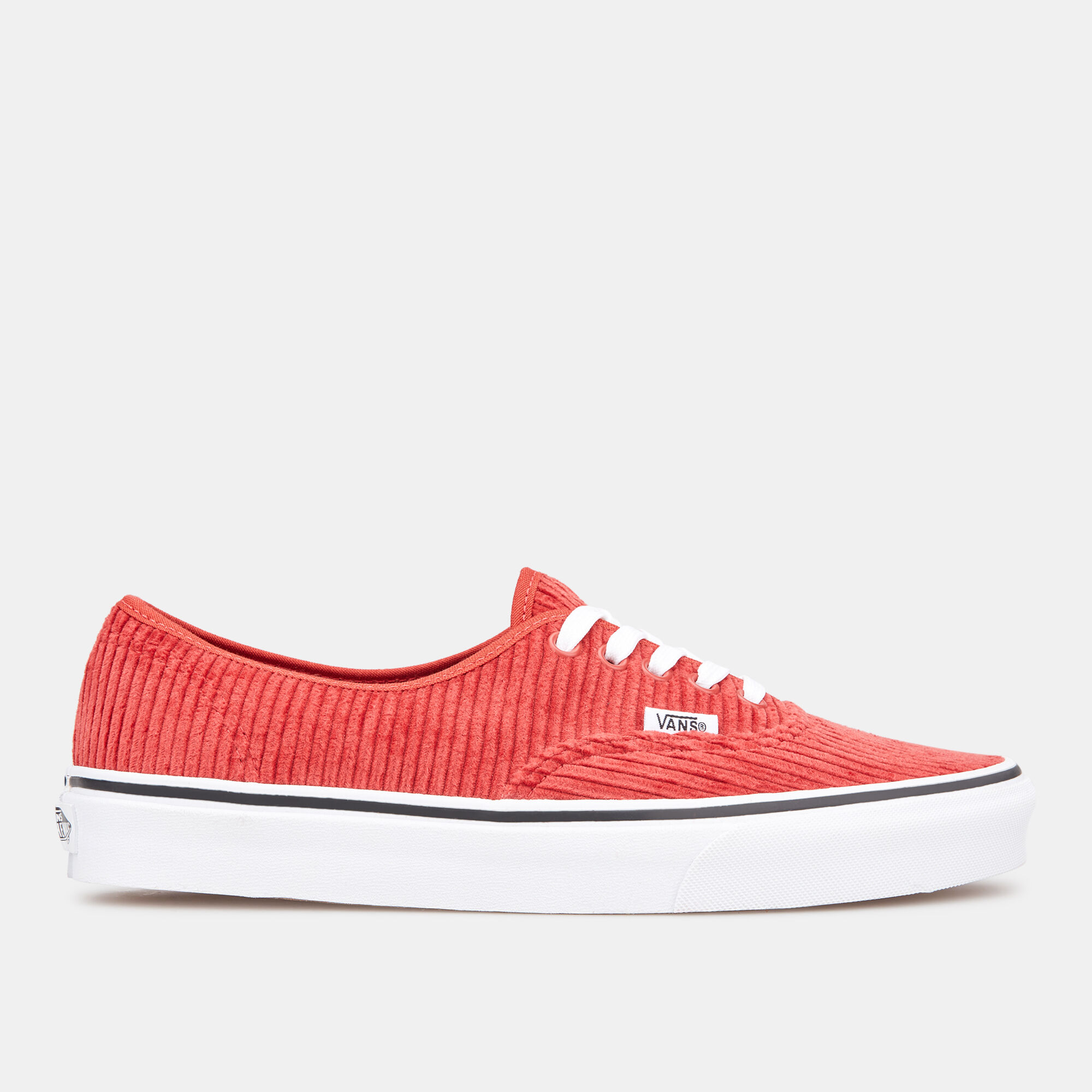 Vans red corduroy discount