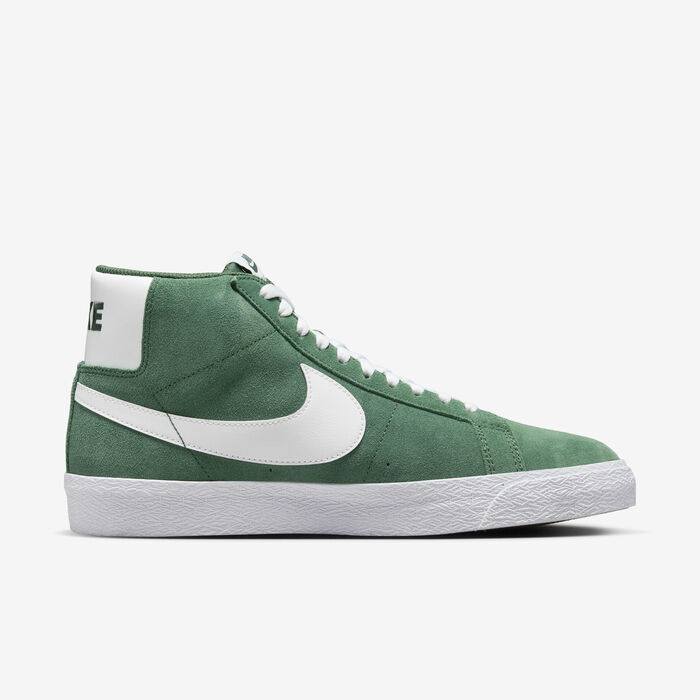 Nike SB Zoom Blazer Mid Skate Shoes Green image number 2