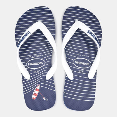 Havaianas Men's Top Nautical Flip Flops White