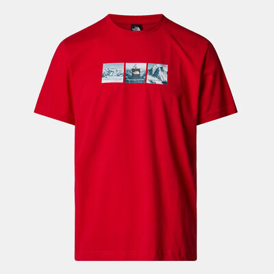 The North Face Men's Expedition System Graphic T-Shirt Red