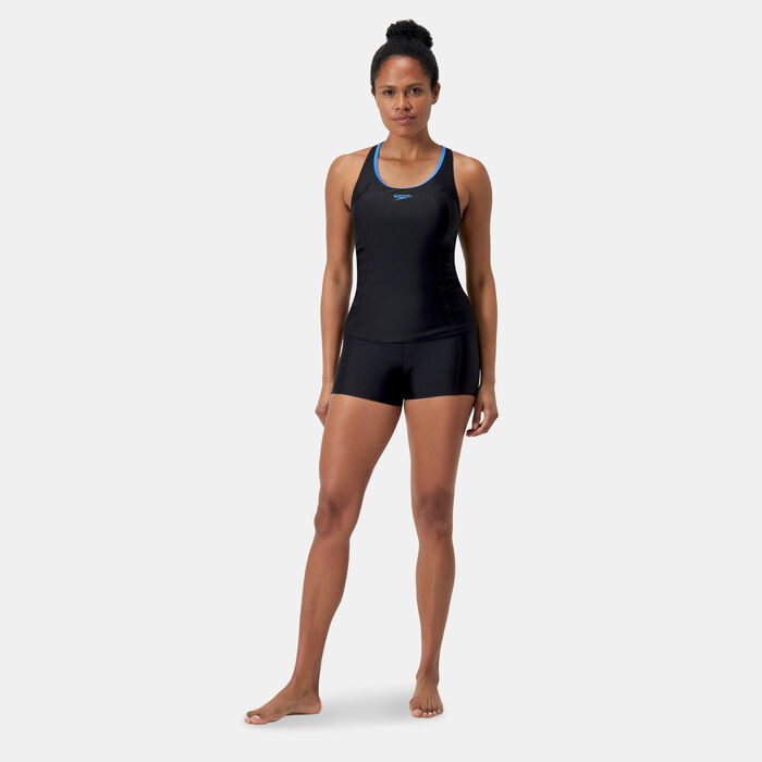 Speedo Women's Asia Fit Tankini Multi image number 4