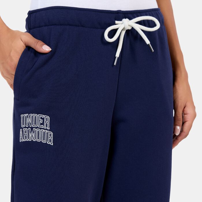 Under Armour Women's Icon Terry Sweatpants Blue image number 6