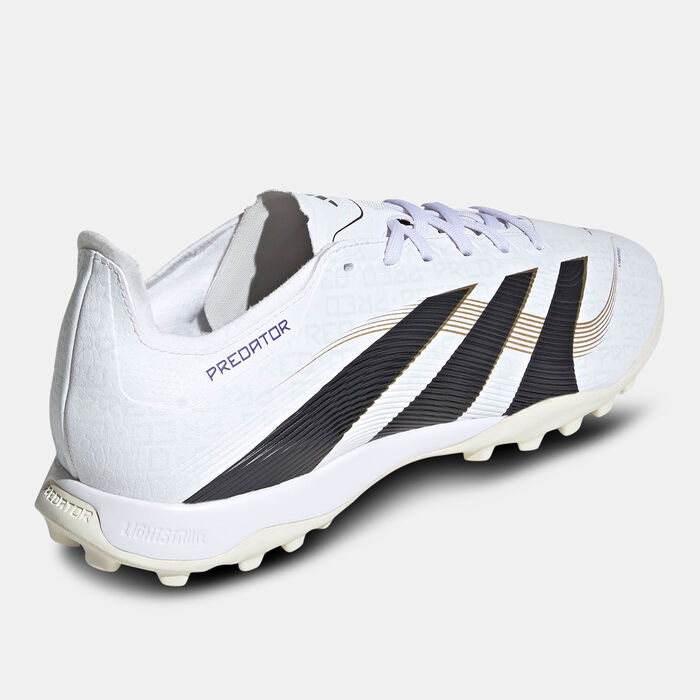 adidas Men's Predator League Turf Ground Football Shoes White image number 2