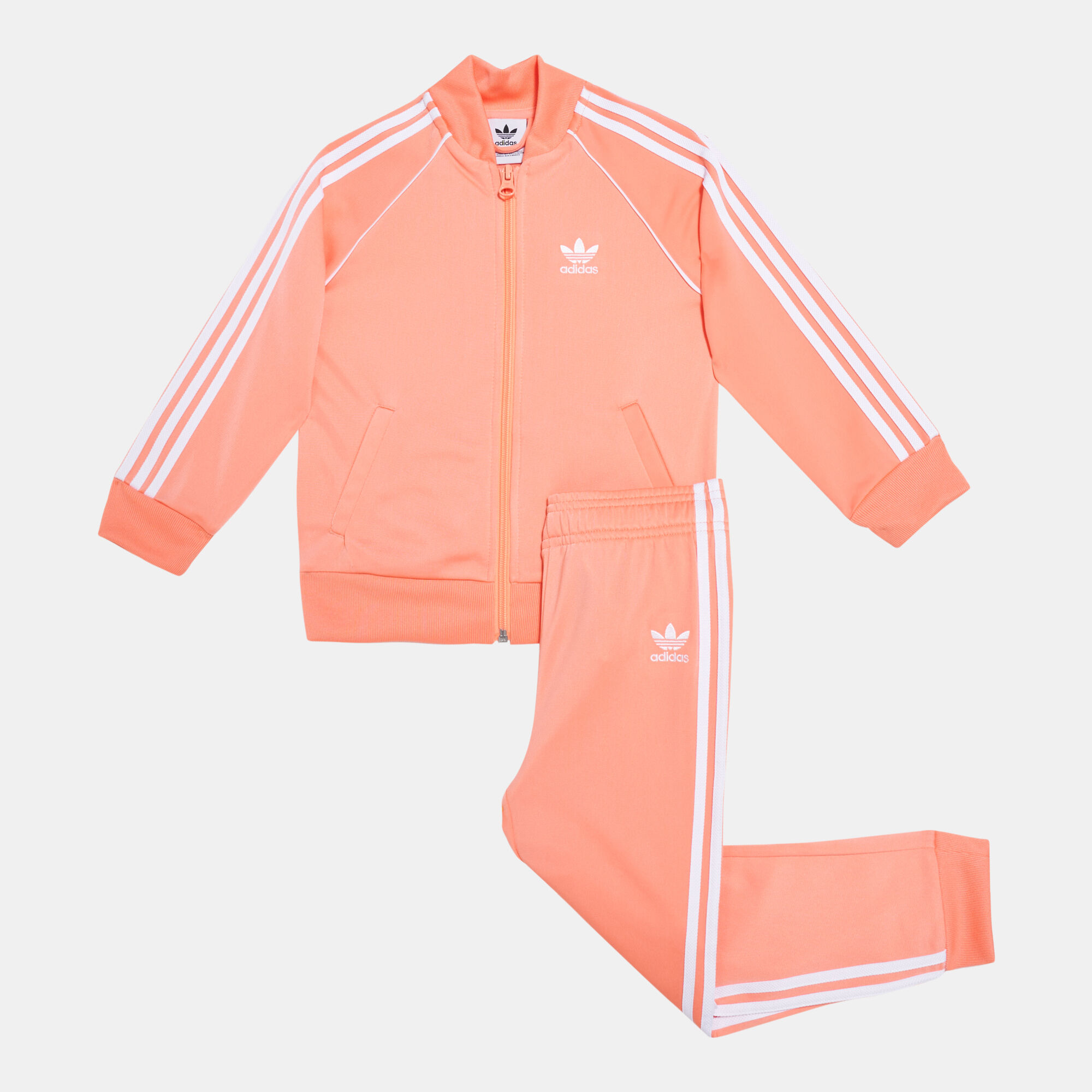 Coral adidas tracksuit cheap