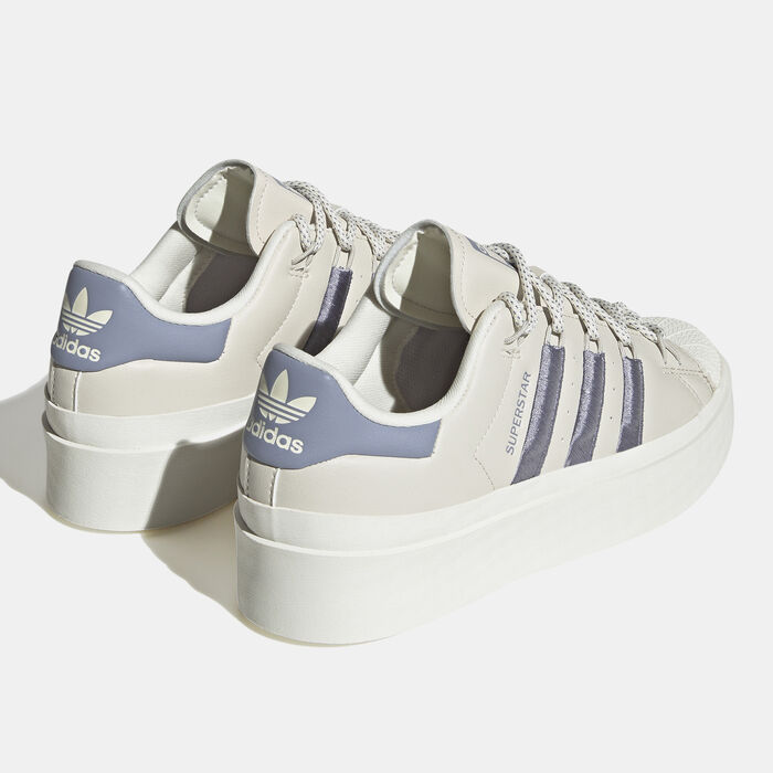 adidas Originals Women's Superstar Bonega Shoe Ivory image number 2