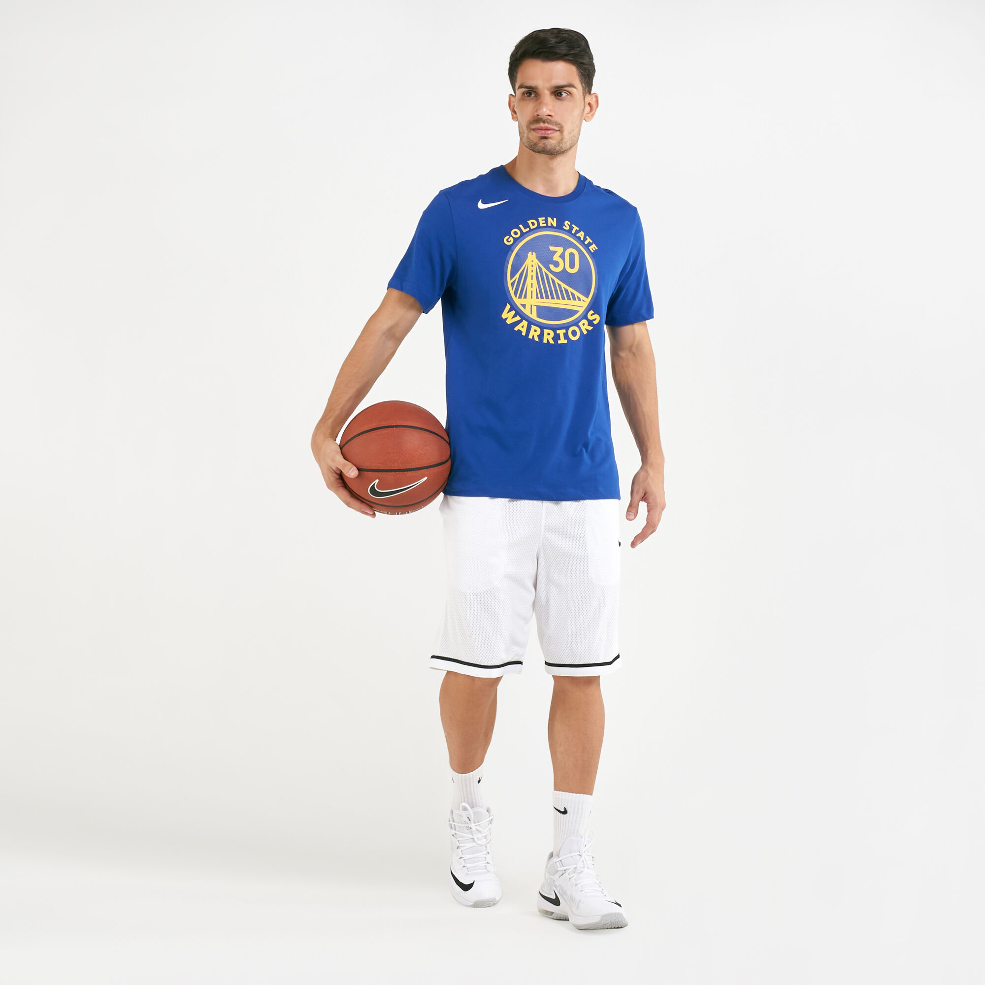 Men s NBA Stephen Curry Golden State Warriors Dri FIT T Shirt Blue Nike in Kuwait SSS