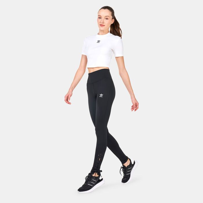 adidas Originals Women's Always Original 7/8 Leggings Black image number 2